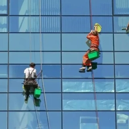 Вернули кристальную чистоту окнам Кокшетау